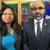 With Consul General Forbin, NYCTV, May 2016