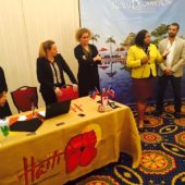 Speaking at Haiti Tourism Roadshow, August 2015